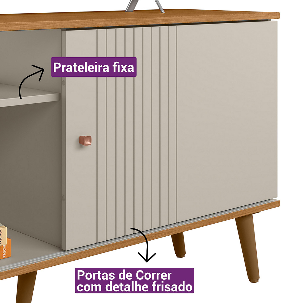 Linea - Rack Rubi 1.2 - Nature e Off White - E-Commerce - Croqui Atributos Detalhe 01